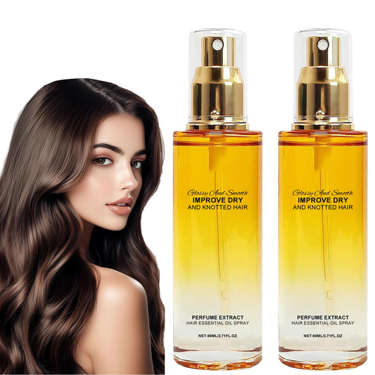 WNOHIQ Conditioning Oil Spray, Hair Strengthener Spray 80ml - Nourishing Conditioning Oil for Scalp Care - Leave-In Treatment & Shampoo Enhancer for Soft, Strong Hair (2)