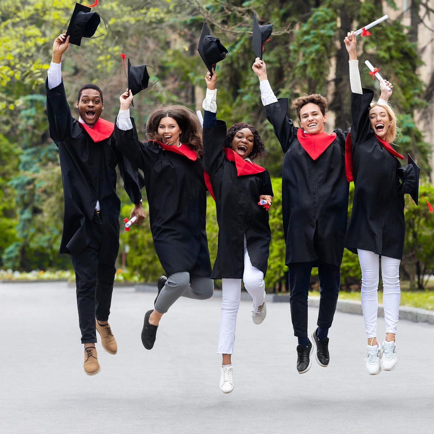 ZEYER Graduation Cap Headband, Comfortable Wear Ensuring Your Cap Stays Securely In Place Throughout Your Graduation Ceremony Caps and Keeps Hairstyle Hat Accessories for Graduates, Students 1 Pack