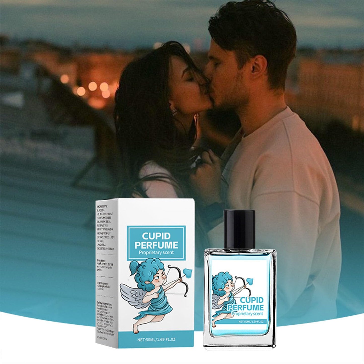 Cupios Cologne for Men Hypnosis 2.0, Natural Herbal Fragrance, Improve Your Charm, EDP Perfume Spray 50ml