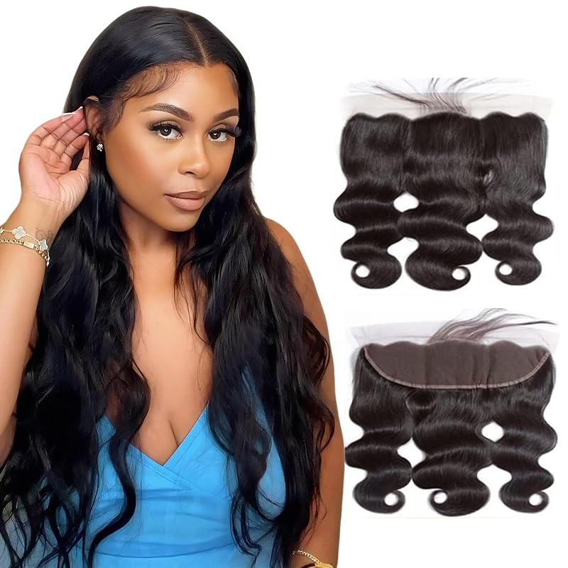 Body Wave Lace Frontal 13x4 HD 150% Density 10 Inch Human Hair Wigs