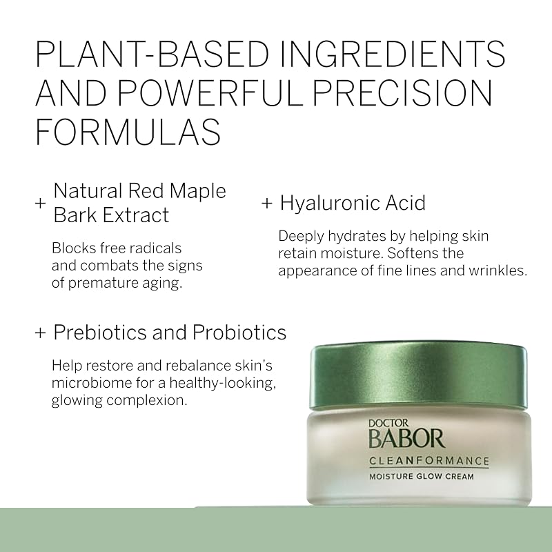 Moisture Glow Cream Travel - Lightweight Radiant Hydration with Prebiotics & Probiotics