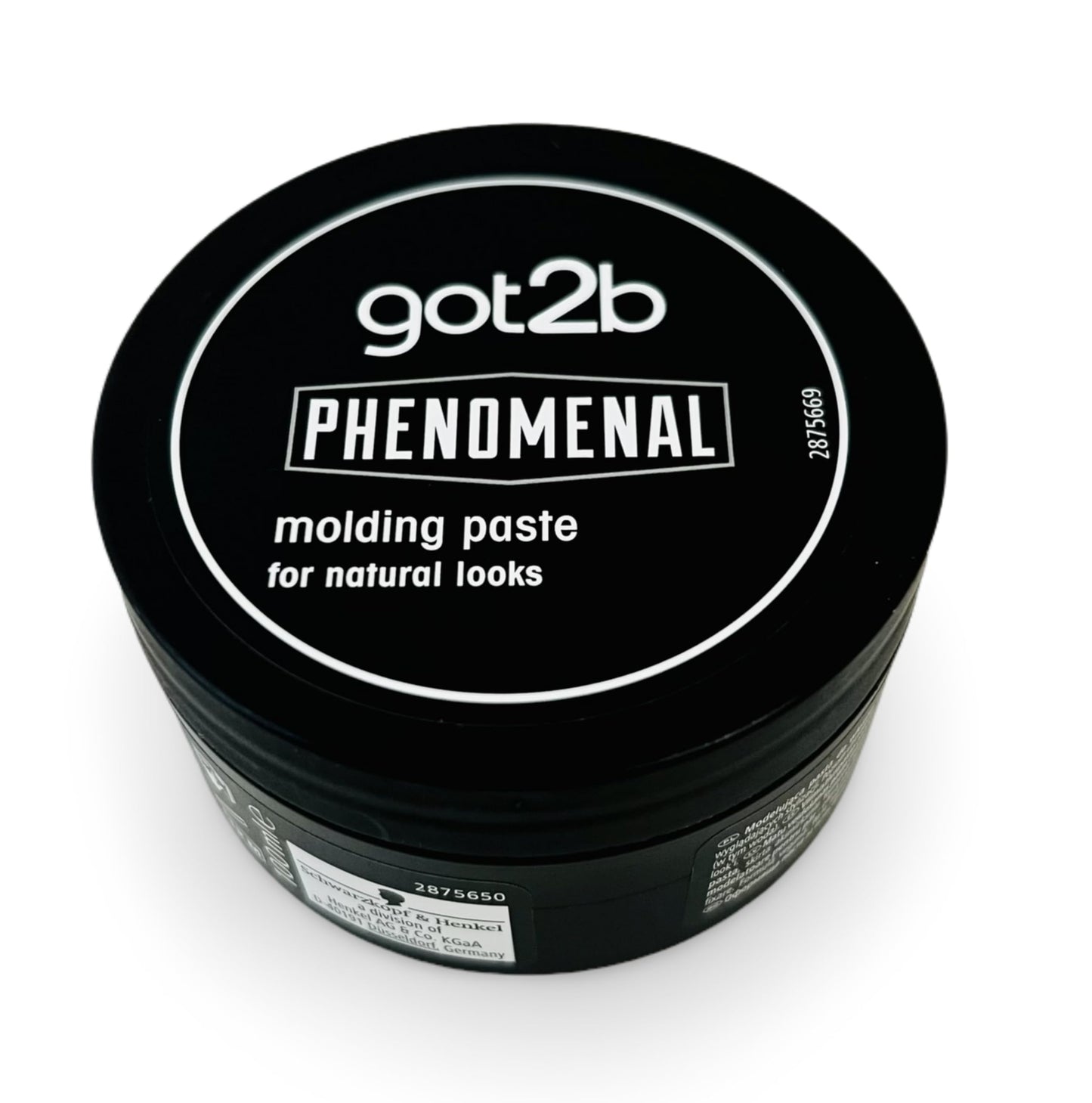 Schwarzkopf got2b Phenomenal Molding Paste 100 ml / 3.4 oz
