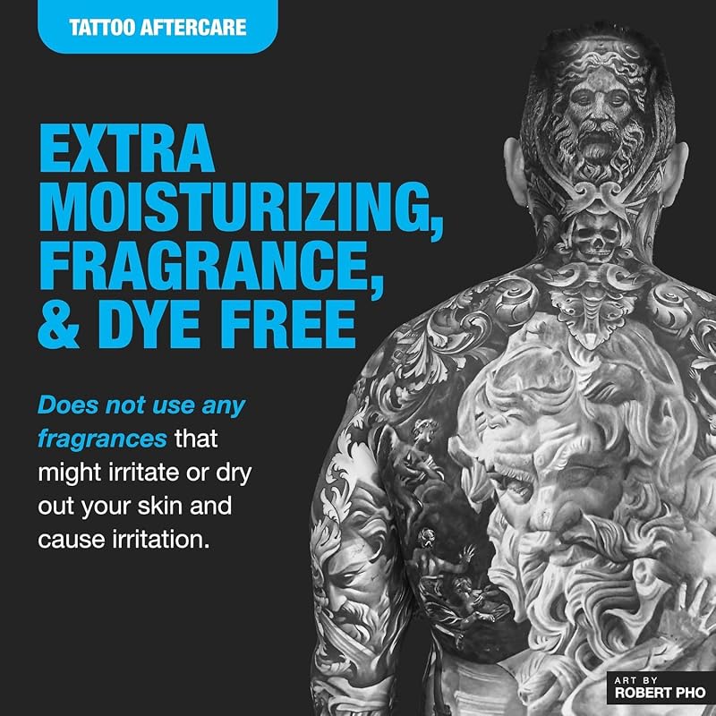 H2Ocean Aquatat Tattoo Healing Ointment 1.75 oz (Pack of 2) Fragrance-Free