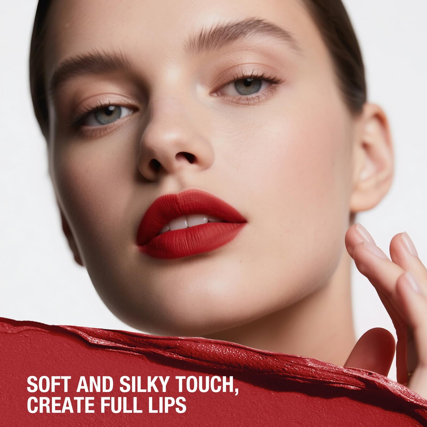 Jolilab 6Pcs Lip Set: 3 Colors Lip Liner+3 Colors Lipstick, Matte/Creamy,Smooth Creamy Texture,Long-Lasting,Bold/Nude Shades for Daily/Party, Vegan, Gift for Makeup Lovers.(#08+11+12)