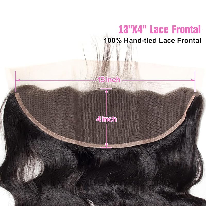 Body Wave Lace Frontal 13x4 HD 150% Density 10 Inch Human Hair Wigs