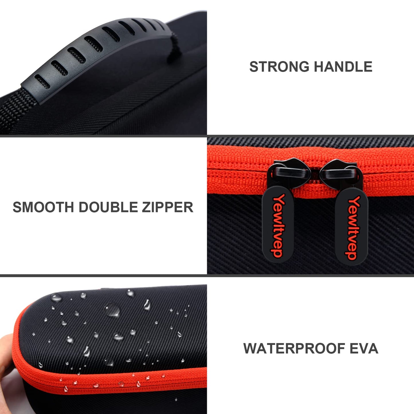 Yewltvep Case for One-Step Volumizer Plus 2.0, Hard Travel Case Fits for One-Step Volumizer Plus, Hair Dryer and Styler Hot Air Brush Storage Organizer, Carrying Box for Hair Dryer Brush(Box Only)