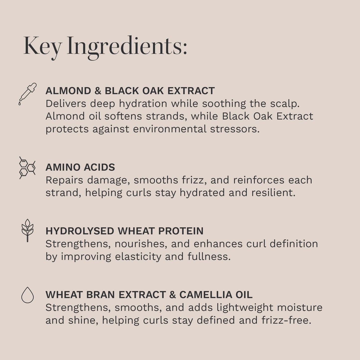 HAIR BURST Wavy & Curly Hair Conditioner - Sulfate, SLS, Paraben Free, CGM Approved - Nourishing Amino Acids, Almond Extract & Cherry Oil - Curl Enhancing, Frizz Control & Moisturising