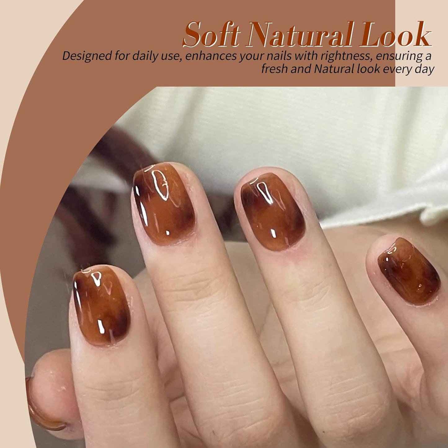 Born Pretty Neon Jelly Gel Nail Polish Set - Halloween Colors, Soak Off UV/LED for Salon & DIY
