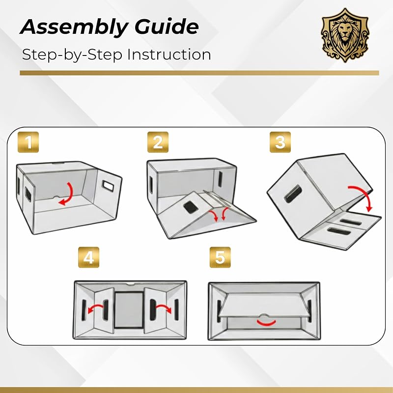 Max Protection Magazine Storage Boxes with Lids - Heavy Duty 10 Pack