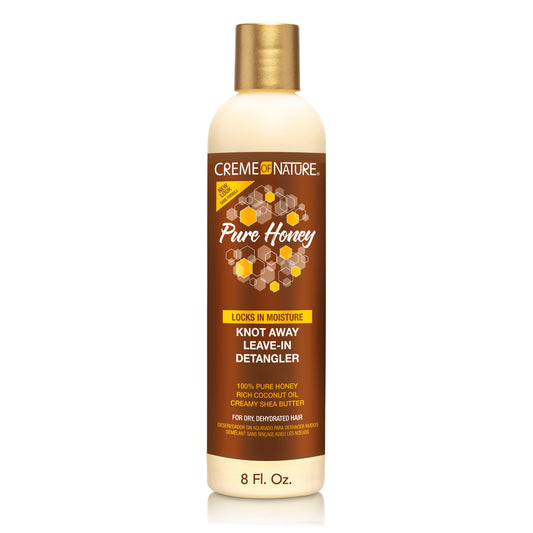 Creme of Nature Pure Honey Knot Away Leave-In Detangler, 8 oz