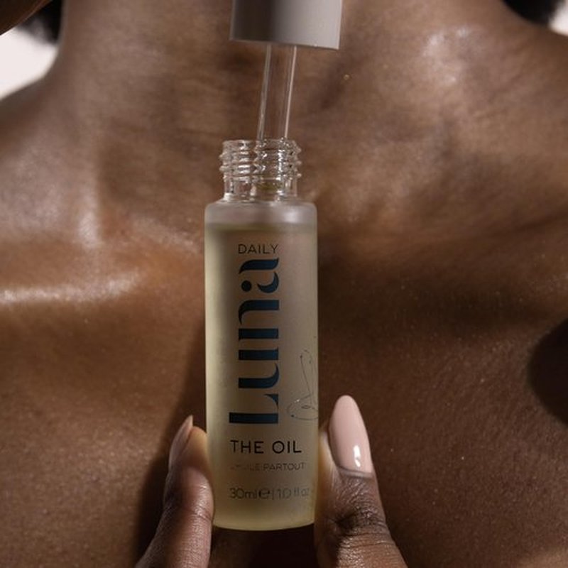 Luna Daily The Everywhere Oil 30ml | Natural Body Moisturizer | Treatment for Scars, Shaving, Stretch Marks, and Ingrown Hairs