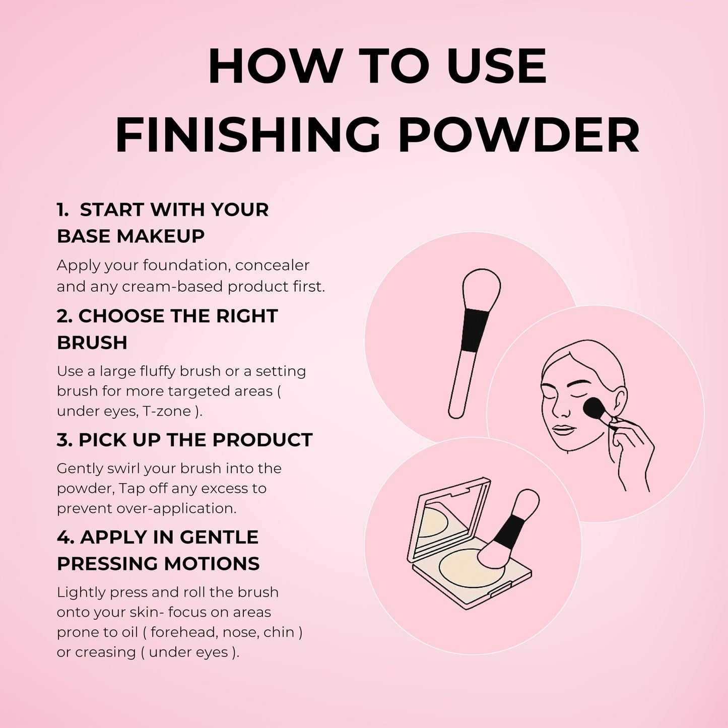 Sophia + Mabelle Finishing Powder – Lightweight Matte Setting Powder – Long-Lasting, Blurring, Buildable Face Powder for Oily Skin & Pores Powder for All Day Wear (CARAMEL KISS (Medium-Tan), Standard)