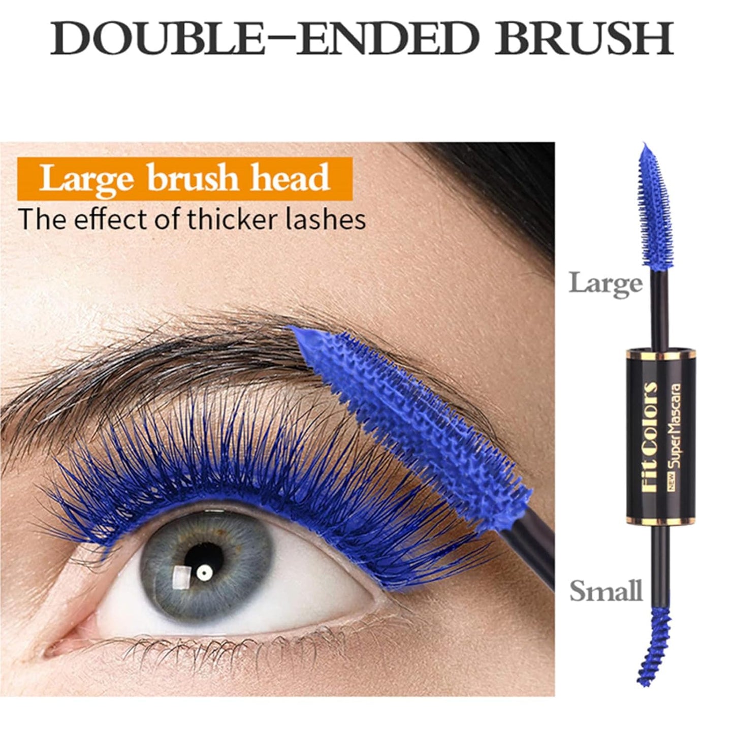 Colored Mascara Set - 9 Waterproof Shades for Long-Lasting Eye Makeup - Perfect Mother's Day Gift
