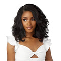 Sensationnel Dashly Lace Front Wig Unit 40 1B Off Black