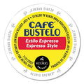 Espresso Style K-Cups for Keurig (96 Count) - Cafe Bustelo, Espresso Roast, Medium-Dark
