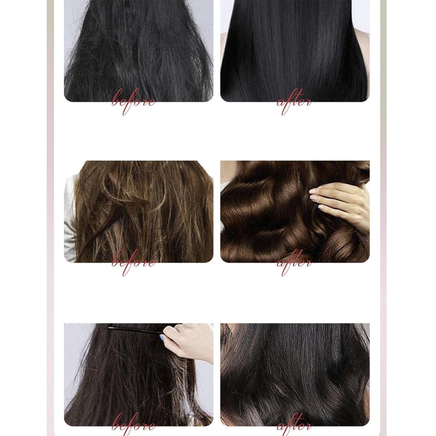 Nbkzsix Anti-Frizz Hair Conditioner Spray, Instant Hydrating & Moisturizing for Frizzy, Hydrating & Moisturizing for Dry, Damaged Hairs, Leave-in Conditioner Spray (1pc)