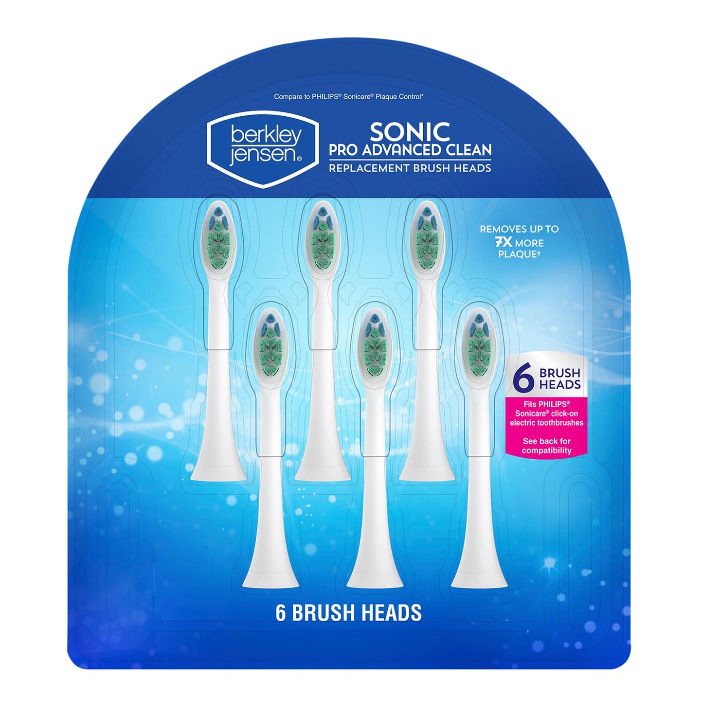 Berkley & Jensen 71389 Sonic Pro Advanced Clean Brush Heads