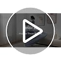 Queen Size Oversized Soft Microfiber Bed Blanket - Heather Ivory, 90x90