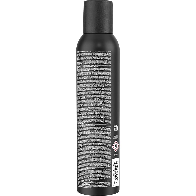 Curl Power Mousse by SexyHair – Light Control, Definition & Frizz Control (8.5 oz)