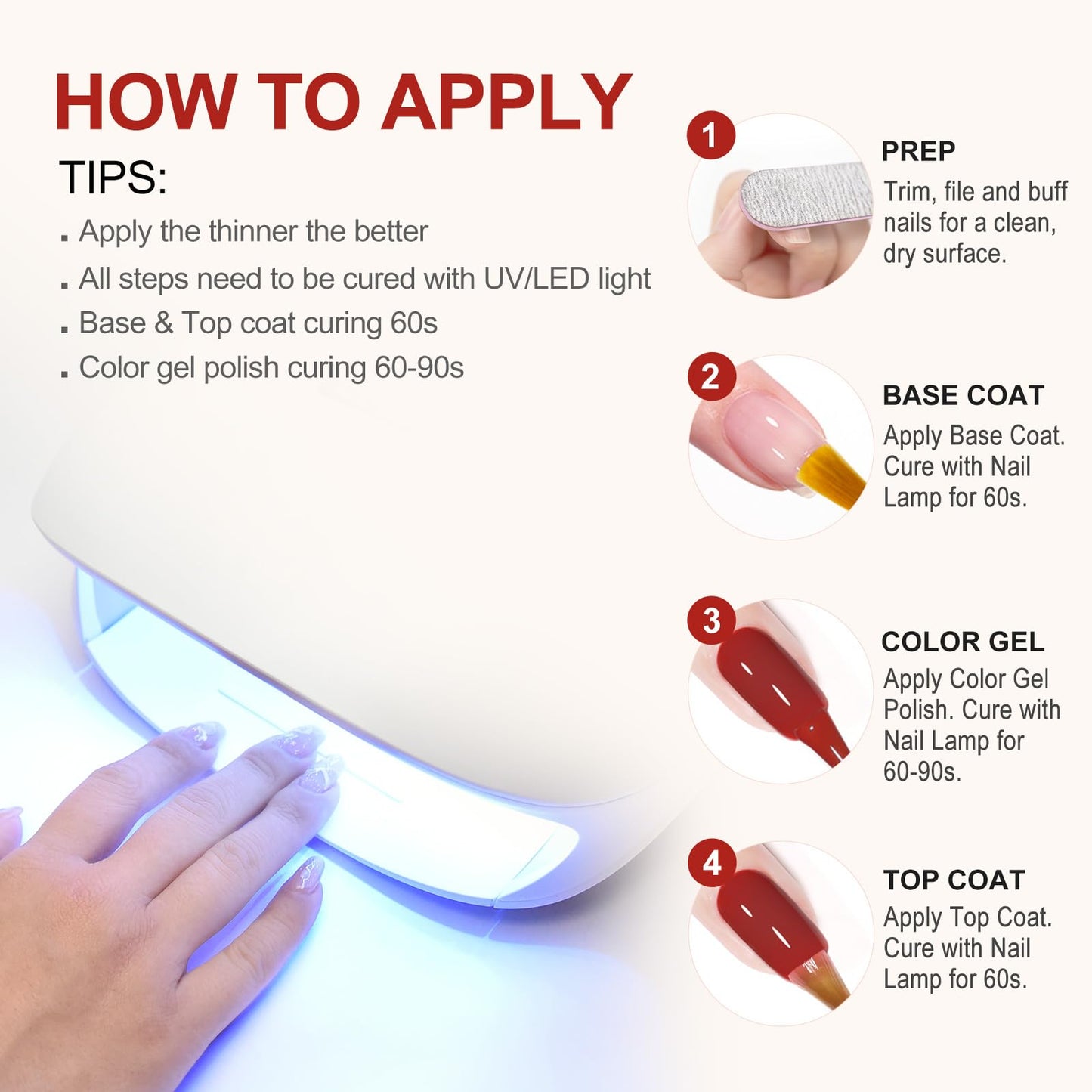 VENALISA 2 Pcs No Wipe Matte Gel Top Coat and Base Coat Set- Matte Top Coat Gel Nail Polish Kit, Soak Off Nail Art Home and Professional Manicure