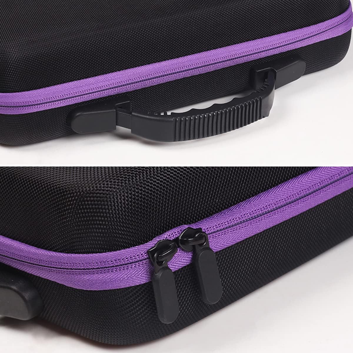 Essential Oil Storage Organizer,60 Bottle Essential Oils Case, Essential Oils Holders Organizer Essential Oil Bag Holds 5-15ml Oils Bottle,Compatible with do Terra,Young Living,Vallejo,Army Painter