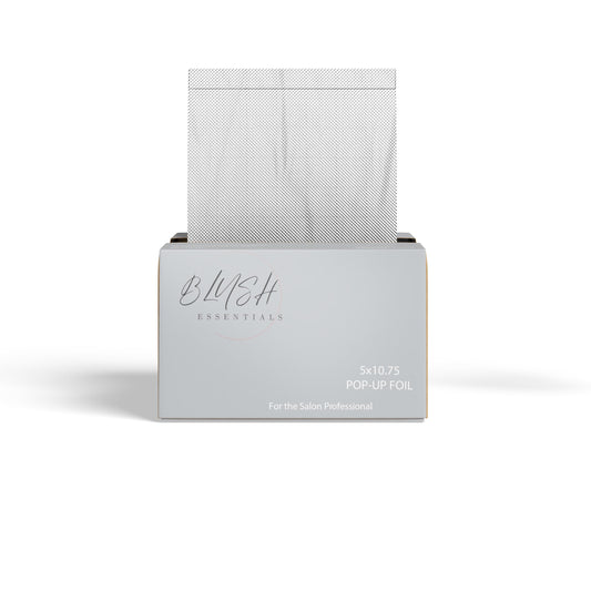 Hair Salon Pop Up Foils, 5"x10.75", 500 Sheets, Thicker Foil, Diamond Texture