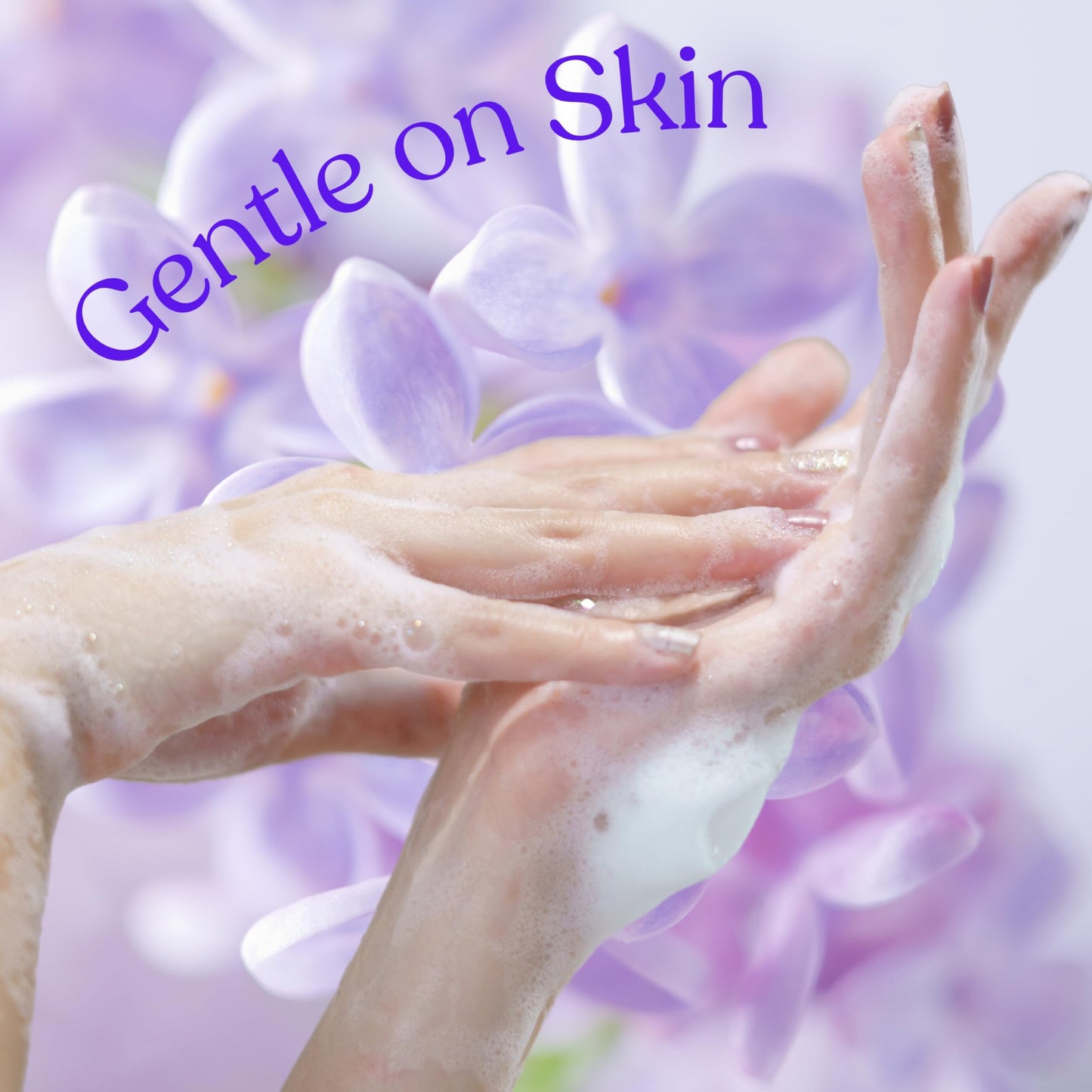 Fresh Cut Lilacs Gentle Foaming Hand Soap 8.75 Ounce Full Size Pump Bottle Wash