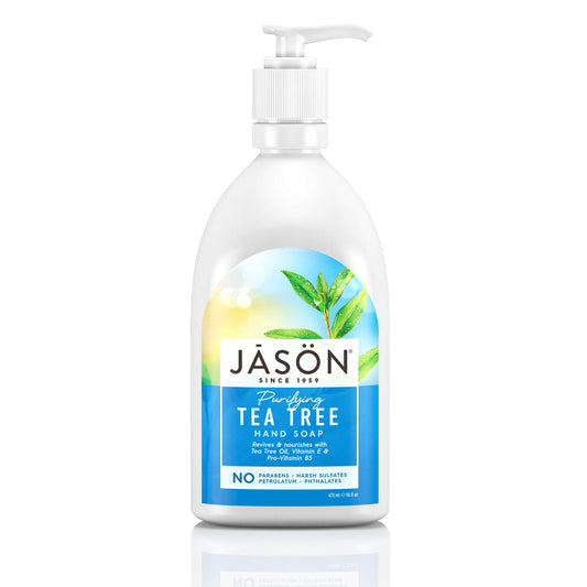 Jason Hand Soap, Purifying Tea Tree, 16 Fl OZ