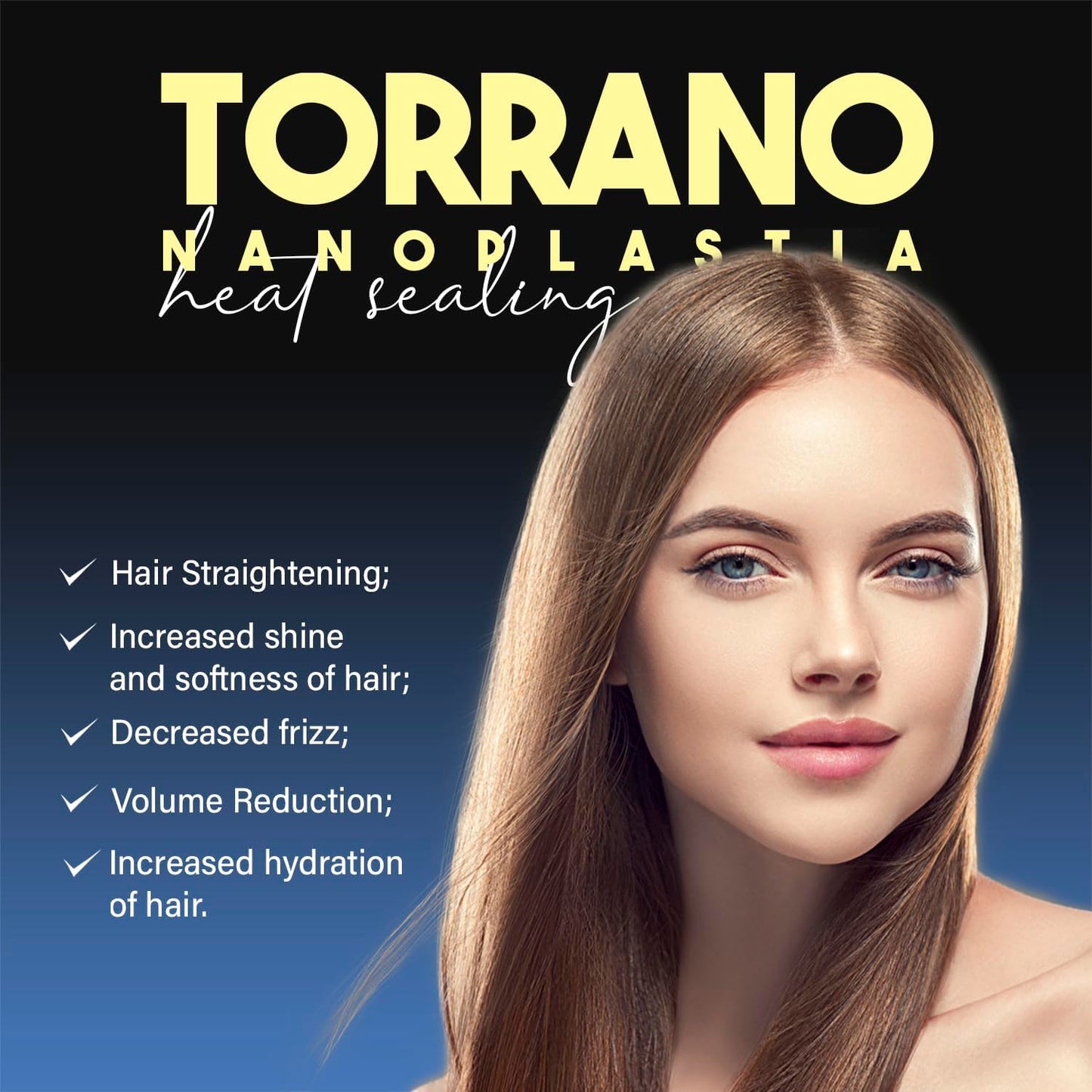 Torrano Cream Nano Keratin Hair Treatment, Straightening Hair 1 Step, Formaldehyde Free-Nanoplastia Para Alisar Cabello, Keratina Organica Sin Formol -Brazilian Nano Keratin 1 Pack, 16.9Fl.oz (500ml)