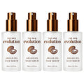 Evolution Argan Oil Serum with Vitamin E and Aloe Vera - 4 Pack, Frizz Control for Dry, Damaged Hair