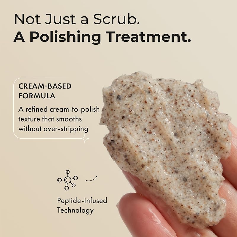 Body Polish Gentle Exfoliant with Coconut Shell & Silk - 6.76 oz / 200 mL