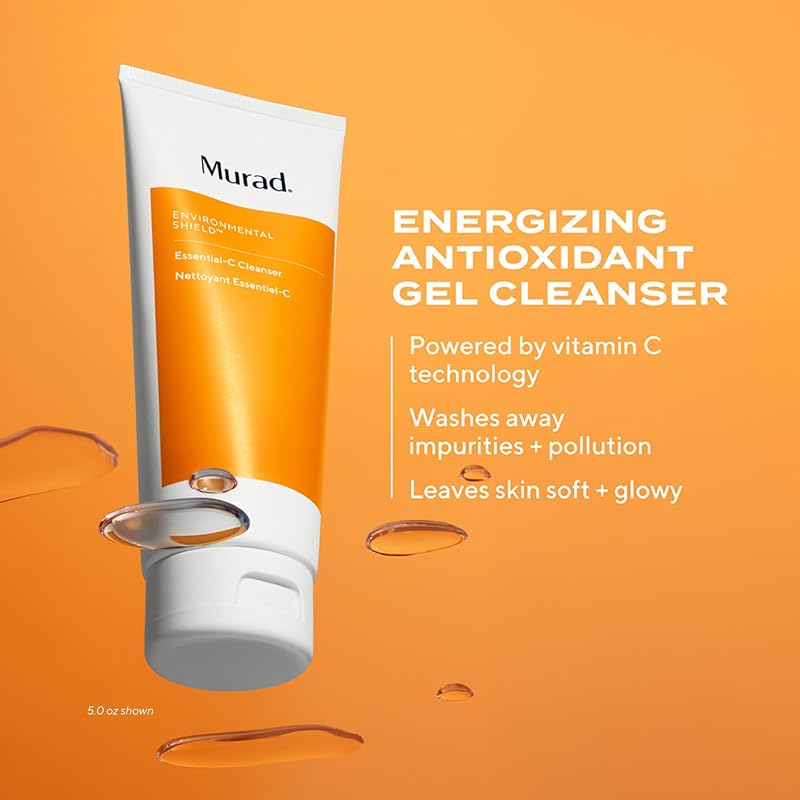 Murad Essential-C Facial Cleanser – Vitamin C, 16.9 oz