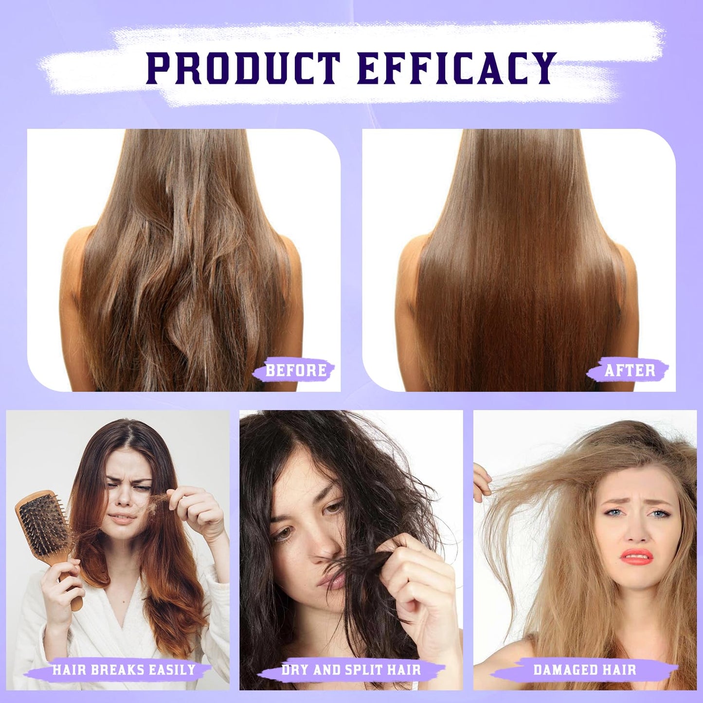 No Bald Hair Growth Oil Blend, Deep Conditioning Hair Mask, Hair Mask for Hair, Hair Mask for All Hair Types