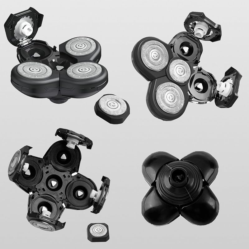 5-Pack Head Shaver Replacement Blades for Freebird & FlexSeries Waterproof Stainless Blades