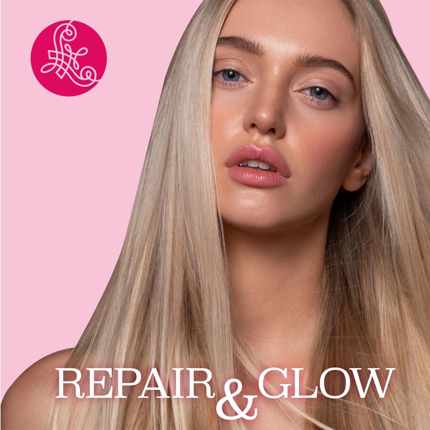 Luseta Glossy Pearl Leave in Conditioner Moisturize and Hydrate Hair Add Shine Repair Damaged Hair Reducing Dryness Sulfate Free for Women and Men 8.5oz