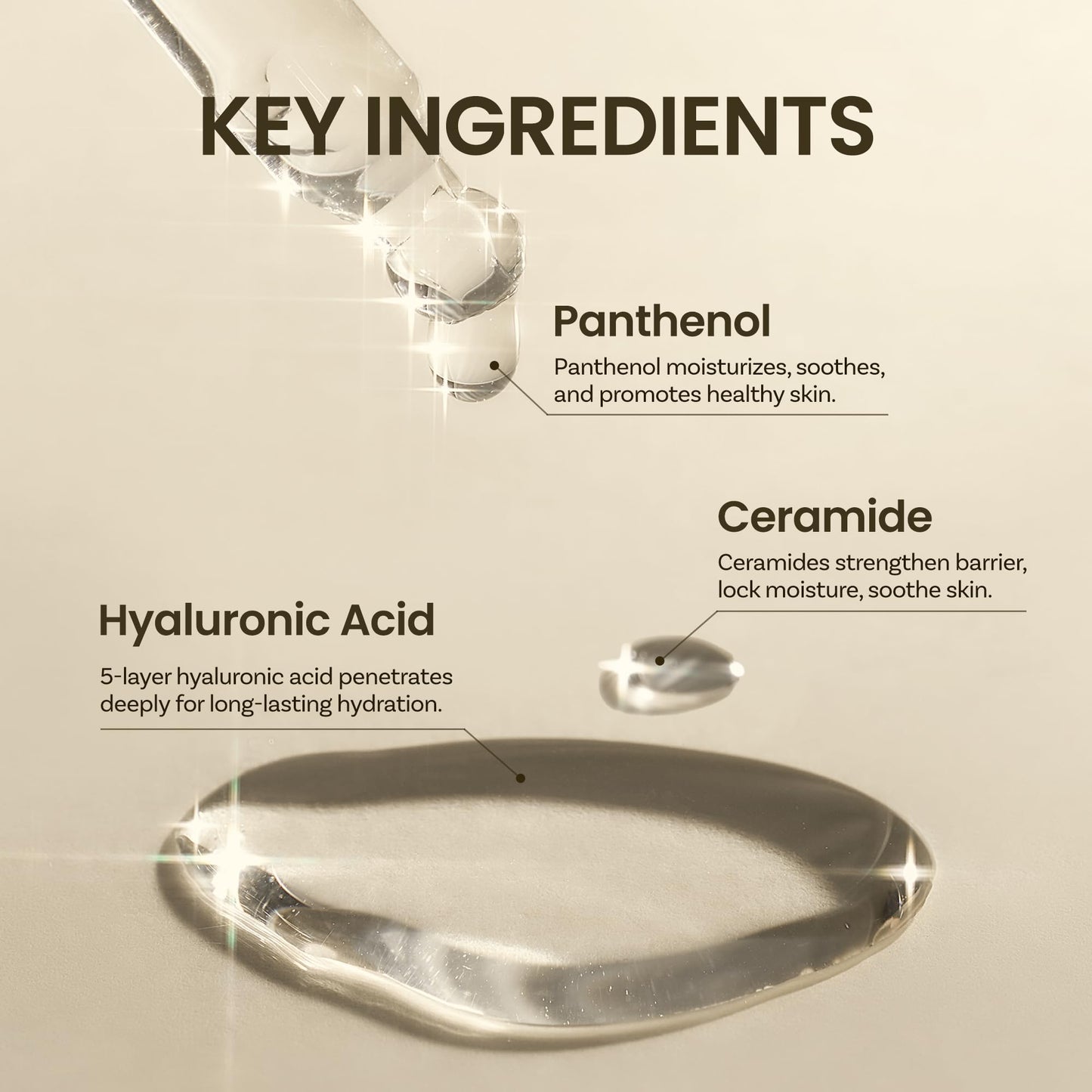 ONGREDIENTS Skin Barrier Calming Softener | Daily Soothing Toner for Dry, Sensitive Skin | Panthenol, Hyaluronic Acid, Ceramide, Hydrating, pH Balancing | Vegan, Korean Skin Care 250ml / 8.45 fl Oz