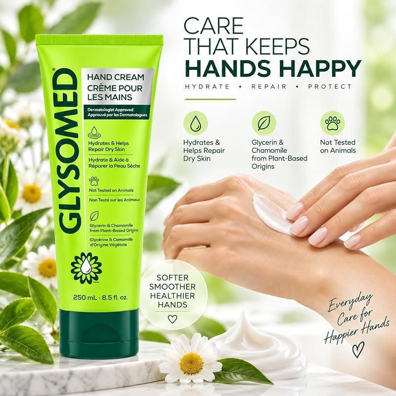 Glysomed Hand Cream Combo Pack – 2 x 250 mL Large Tubes