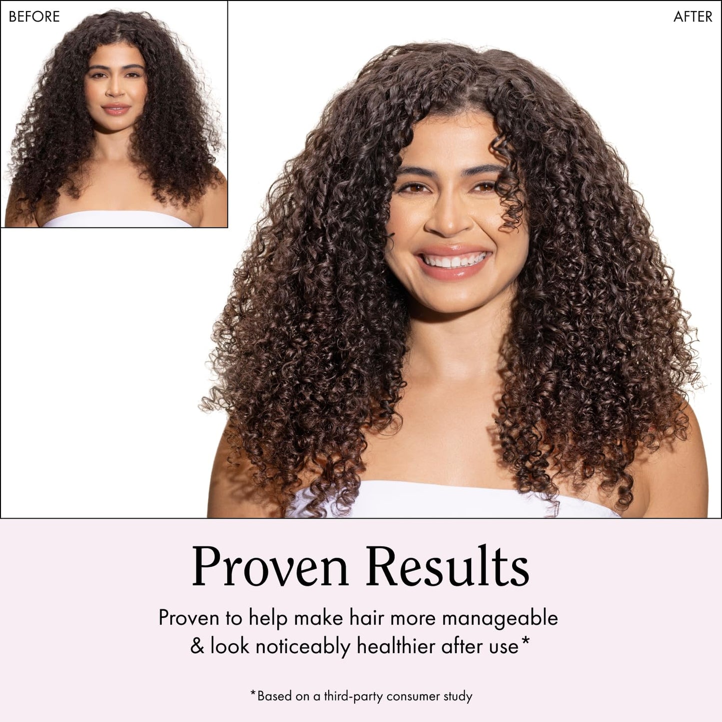 Rizos Curls Refresh & Detangle Spray Detangling & Curl Leave-In with Coconut Oil Nourishes, Hydrates & Controls Frizz for Every Curl Pattern Adds Shine, Hair Types Vegan & Cruelty-Free