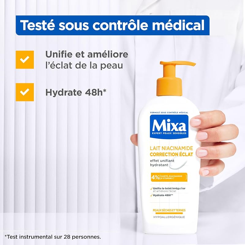 Mixa Niacinamide Radiance Body Lotion 250ml