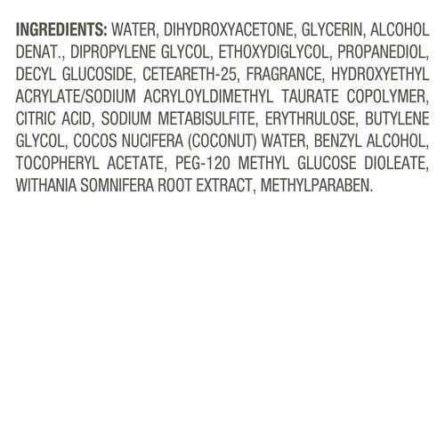 SOL by Jergens Deep Water Self Tanner Mousse, Water-based Sunless Tanner with Coconut Water for Fake Tan, Dye-free Tanning Active Derived from Natural Sugars, Deep Color, 5 Ounce