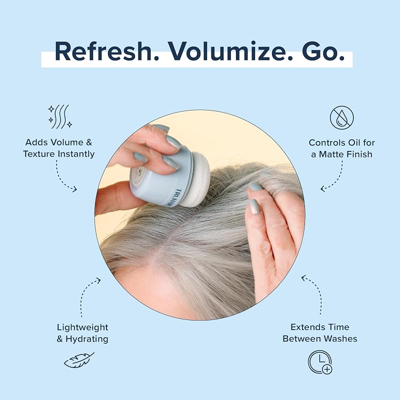 Airlift Volume Refresh Powder – Instant Hair Texture & Oil Absorbing Powder (0.21 oz) for Men & Women