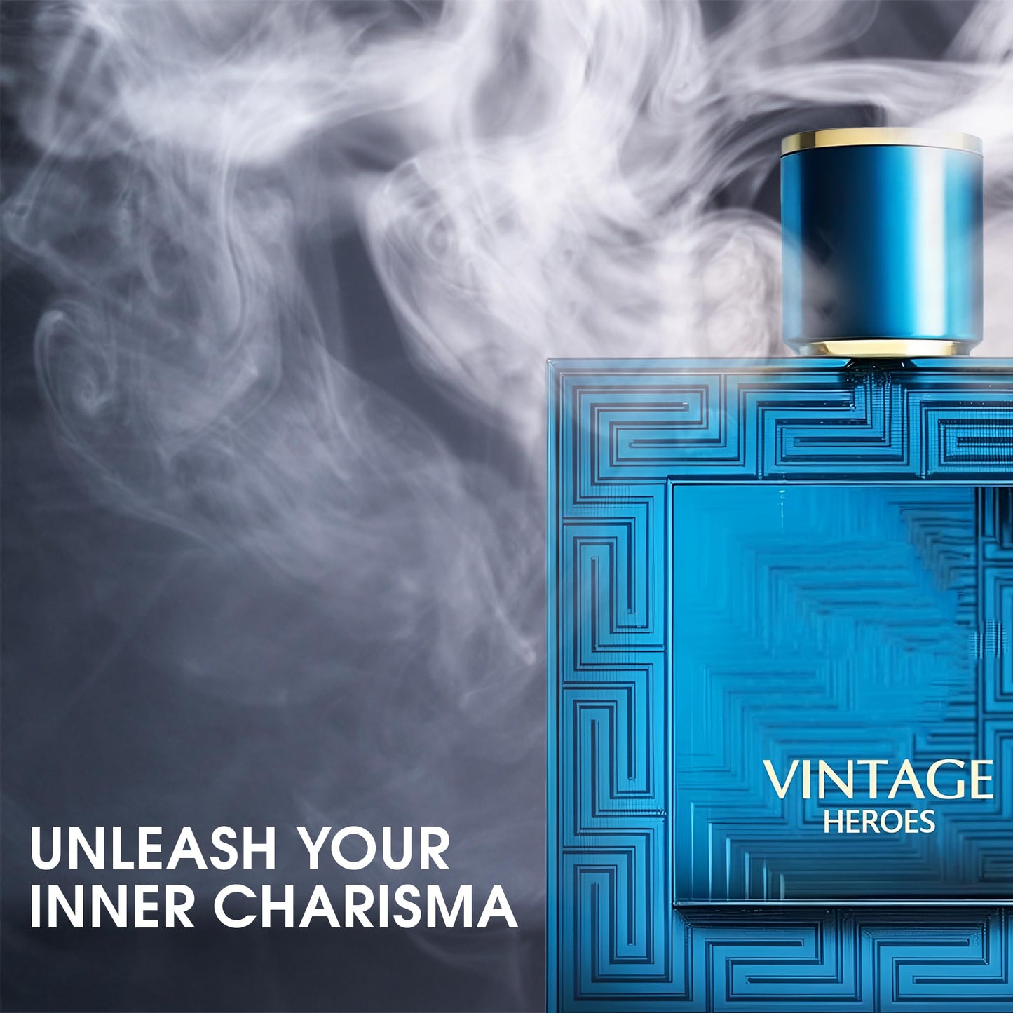 A CENTER 3Pack Men Colognes Vintage Heroes Series Eau De Parfume Spray with Woody Floral & Fruity Scent Perfume Gift Set Day to Night Luxury Fragrances