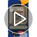 5-Tier Shoe Rack with Drawers - Rustic Brown & Black, Large Capacity, Metal & Wood