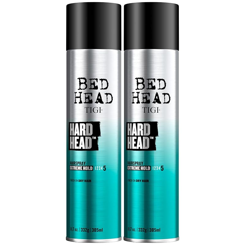 TIGI Hard Head Hairspray 10.6 oz | 2-Pack 11.7 oz Each (Variation: Pack of 2)