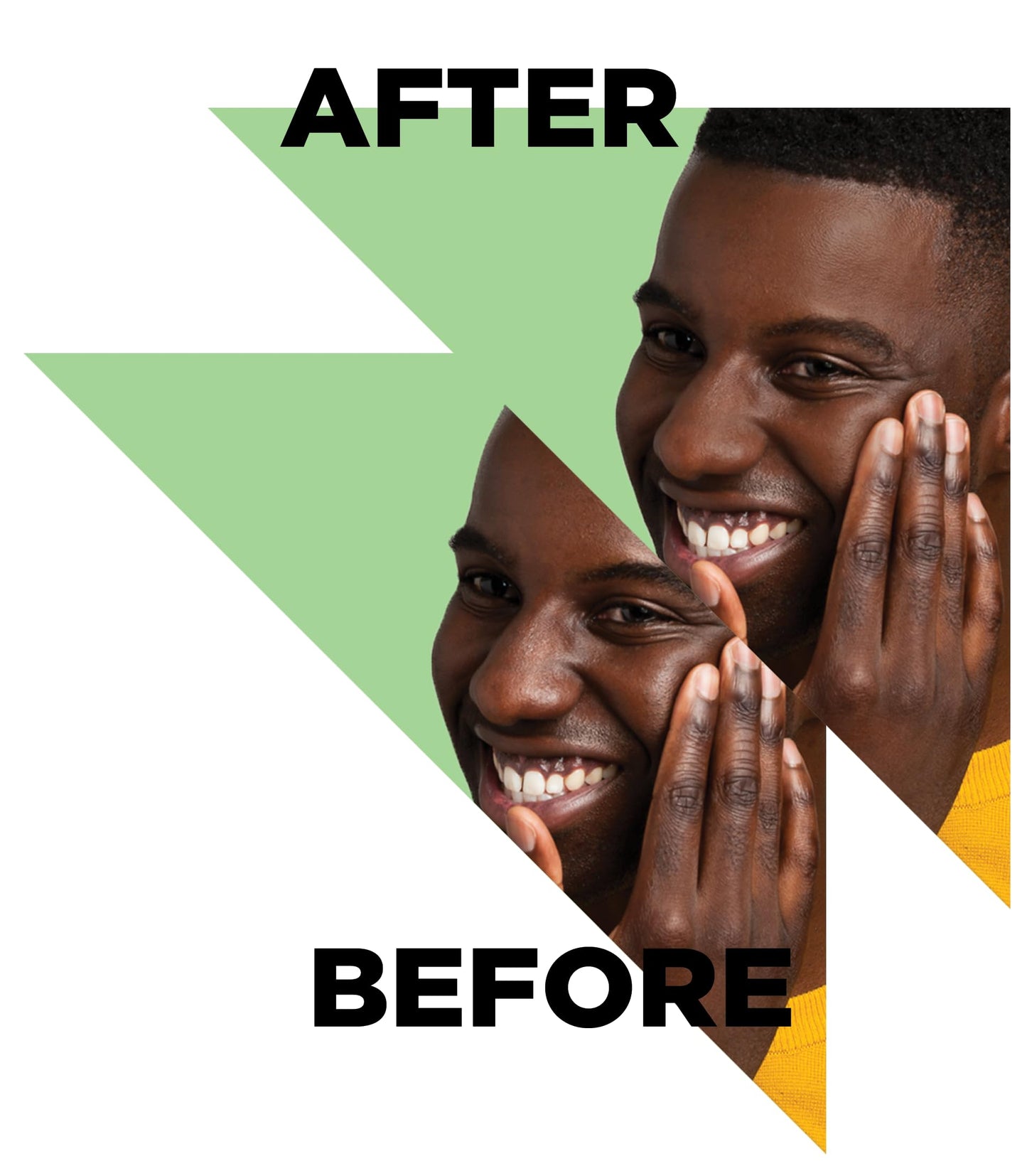 Stryx Men's Anti-Shine Powder Face Make-Up for Men USA-made