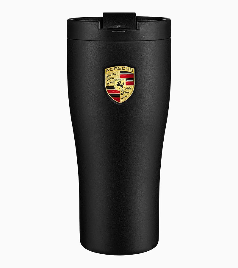 Porsche 460 mL Matte Travel Mug - Thermal Stainless Steel