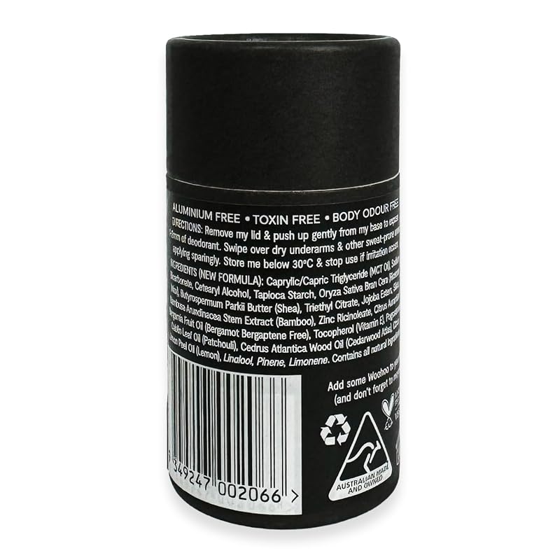 All-Natural Deodorant Paste - Extra Strength 2.1 oz Eco Tube (Tux Fragrance)