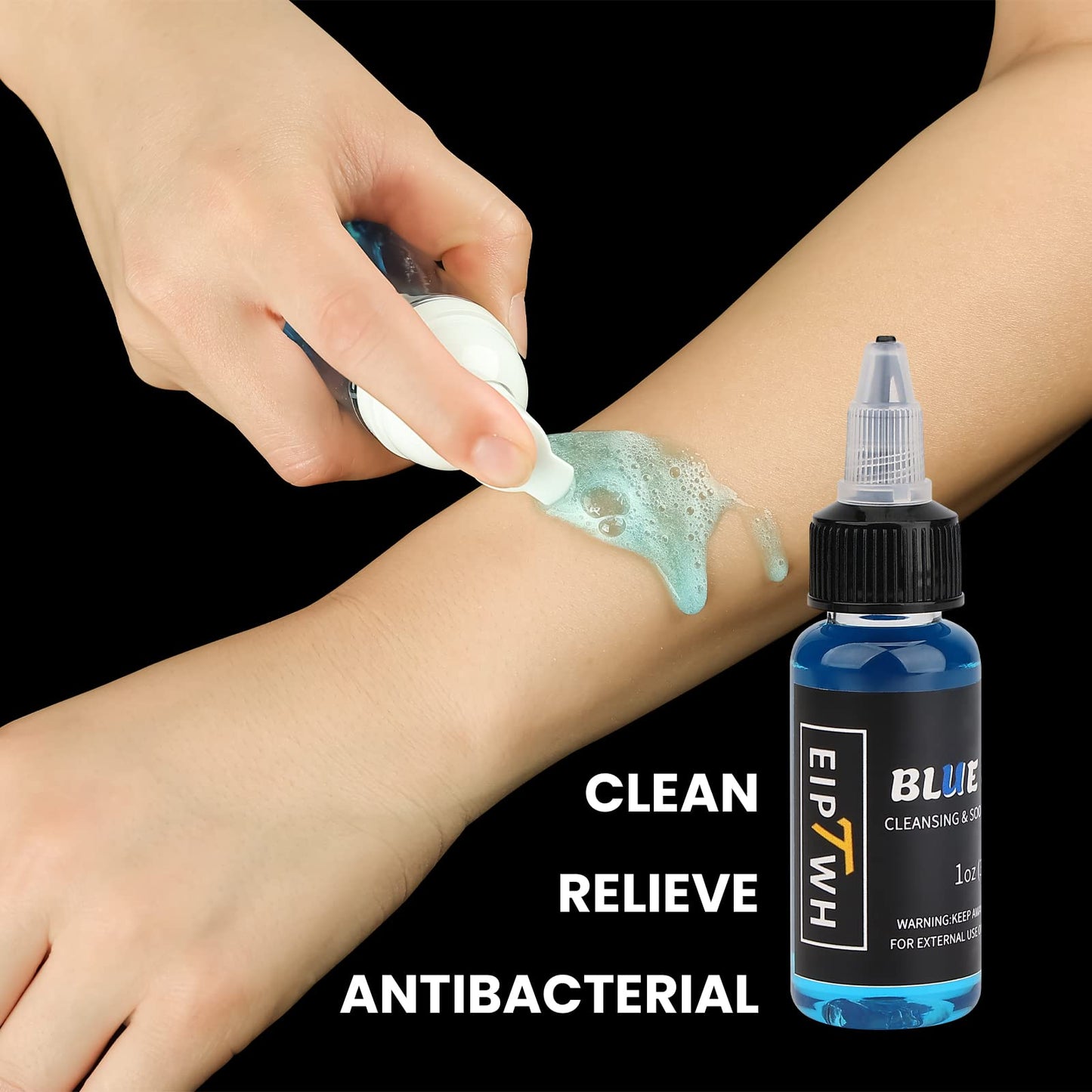 Eiptwh Hand Poke Stick Tattoo Kit for Beginners,20pcs Needles 7 Colors Tattoo Ink DIY Tattoo Tools Kit with Ink Transfer Cream and Blue Soap Tattoo Supplies