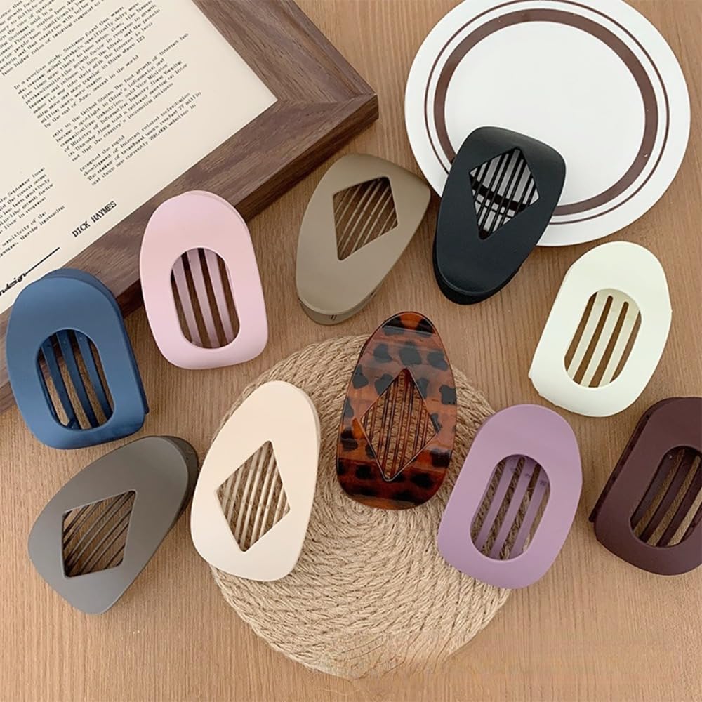 2025 Duckbill Hair Clips for Women Elegant Flat Hair Clips for Thick Hair(6PCS Rhombus)