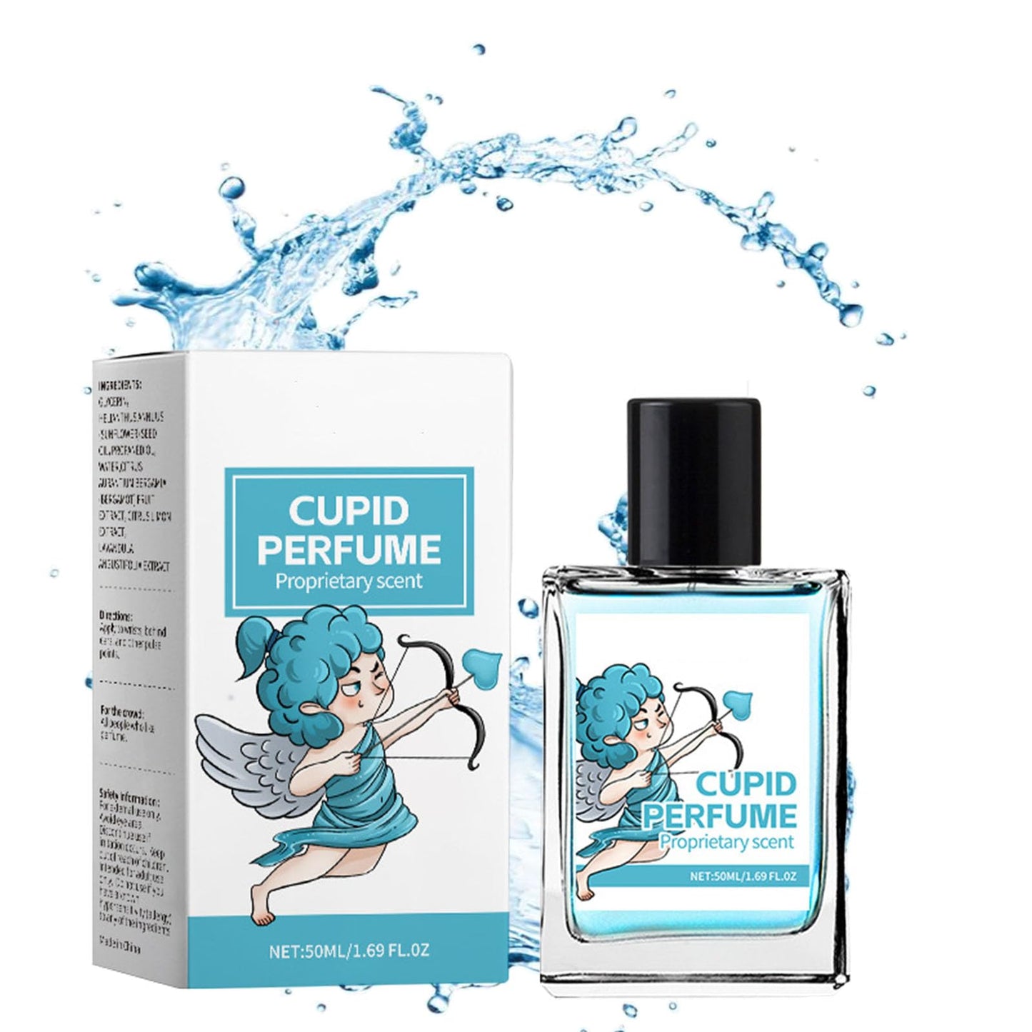 Cupios Cologne for Men Hypnosis 2.0, Natural Herbal Fragrance, Improve Your Charm, EDP Perfume Spray 50ml